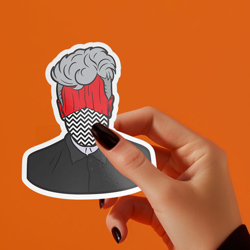 David Lynch Vinyl Sticker